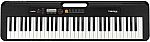 Casio Casiotone, 61-Key Portable Keyboard with USB, Black (CT-S200BK) $105