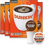 88-Count Keurig K-Cup Pods of Dunkin' Original Blend Medium Roast Coffee $24.49