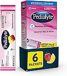 6-Count 0.6-Oz Pedialyte Electrolyte Powder (Strawberry Lemonade) $4.75