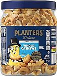 26-Oz PLANTERS Unsalted Premium Cashews $16.24