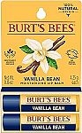 2ct Burt's Bees 100% Natural Moisturizing Lip Balm $2.49