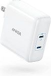 100W 2-Port Anker PowerPort III USB C Charger $32.19