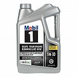 (Qty Error?) 6-Pack of 5-Quart Mobil 1 Advanced Full Synthetic Motor Oil 5W-30 $24.97