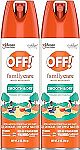 2 Count 4oz OFF! Family Care Insect & Mosquito Repellent $7.14