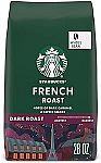 28 oz Starbucks Dark Roast Whole Bean Coffee French 100% Arabica (3 for $36)