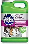 15 Pounds Cat's Pride Premium Lightweight Clumping Litter $7.46