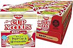 Nissin, Cup Noodles Soup, Beef Flavor, 2.25 oz (case of 12) $5