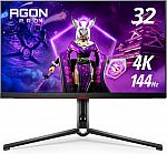 31.5" AOC Agon Pro 4K UHD 144Hz 1ms IPS Gaming Monitor $389.99