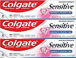 3-Ct 6-oz Colgate Sensitive Toothpaste + $3 Credit $11