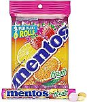 6 Count Mentos Mint Chewy Candy Roll 1.32 oz $2.75