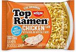24-pack Nissin Top Ramen Noodle Soup, Chicken, 3 Ounce $5.60 and more