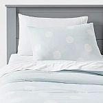 2-Piece Pillowfort Kids' Twin Scatter Dot Comforter Set $7.99 and more
