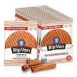 Amazon Prime: 12-Pack 1.16-Oz Rip Van Wafels Snickerdoodle Stroopwafels $9.78