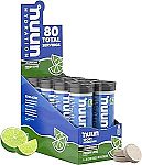 80ct Nuun Sport + Caffeine: Electrolyte Drink Tablets $20