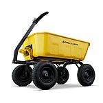 Gorilla Carts 8 Cu. Ft. Steel Dump Cart $169