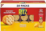 20-packs RITZ Cheese Sandwich Crackers $3.60