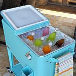 80-Qt Permasteel Chest Cooler (Turquoise) $69 + FS
