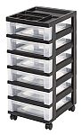 Office Depot 6-Drawer Storage Cart, 26 7/16" $20.99