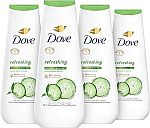 4-Count 20-Oz Dove Body Wash $11.17