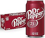 12-pack Dr Pepper or Diet Dr. Pepper Soda $4.30