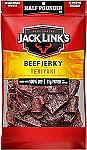 Jack Link's Beef Jerky, ½ Pounder Bag (various flavors) $5