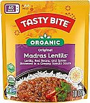 6-Pack Tasty Bite Organic Madras Lentils Microwavable Entree $8.41