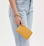 Coach Corner Zip Wristlet (various colors) $25 & more
