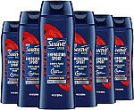 6-Ct 18Oz Suave Men Moisturizing Body & Face Wash $12.47