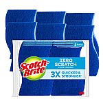6-Count Scotch-Brite Zero Scratch Scrub Sponges $4.96
