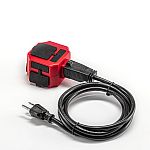 Hyper touch power cube plus cord, 6 feet, 16AWG, 3 usb A, 1 usb C $9