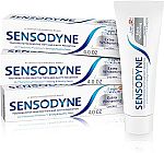 3-Ct 4Oz Sensodyne Extra Whitening Sensitive Cavity Prevention Toothpaste $13