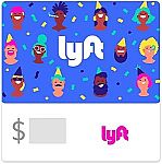 $100 Lyft eGift Card $85 and more