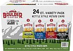 24-pack Boulder Canyon Potato Chip Variety Pack $10.98