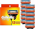 12 Count Gillette Fusion5 Razor Refills $22.29