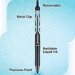 5-Pack PILOT Precise Refillable Liquid Ink Pens $5.89