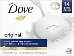 14-Count 3.75-Oz Dove Beauty Bar Soaps (Original) $9