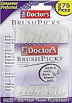 275-Count The Doctor's BrushPicks Interdental Toothpicks $3.36