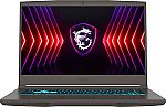 MSI THIN 15 15.6" FHD Gaming Laptop (i5-13420H 16GB 512GB RTX 4050) $599.99
