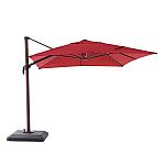 Hampton Bay 10'x12' Aluminum Cantilever Rectangle Offset Patio Umbrella $215