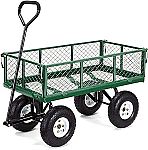 Gorilla Carts 3 cu ft 400 lb capacity Steel Garden Cart $89
