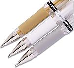 3-Count Uni-Ball Impact Gel Pens (Bold Point, 1.0mm, Assorted Metallic) $5.67