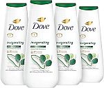 4-Pack 20-Oz Dove Body Wash Invigorating With Aloe & Eucalyptus $10.38