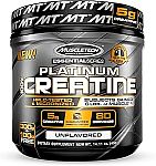 MuscleTech Platinum Creatine Monohydrate Powder (Unflavored) 80-Servings $13