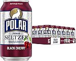 18-Pack 12oz Polar Seltzer Water (original) $5.35