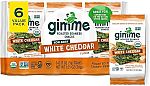 6 Count gimMe Organic Roasted Seaweed (White Cheddar) $2.32