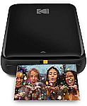 KODAK Step Wireless Mobile Photo Mini Printer (Black) $56.99