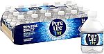24 Pack Pure Life, Purified Water, 8 Fl Oz $3.80