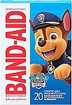 20-Count Band-Aid Bandages (PAW Patrol) $1.83