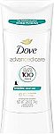 2.6-Oz Dove Women's Advanced Care Antiperspirant Deodorant Stick (Rose Fresh Lime) $4.17