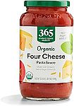 25 Ounce 365 by Whole Foods Market, Organic 4 Cheese Pasta Sauce $2.10